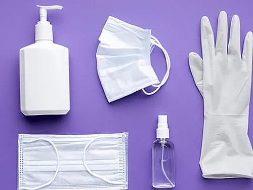 Hand Gloves and Mask in Nepal