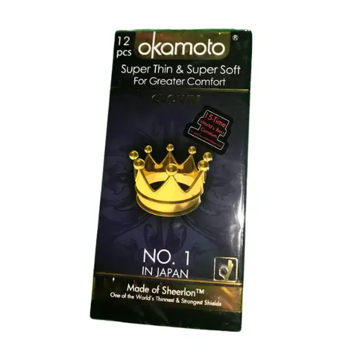 Okamoto Crown Condoms (12 Pcs)