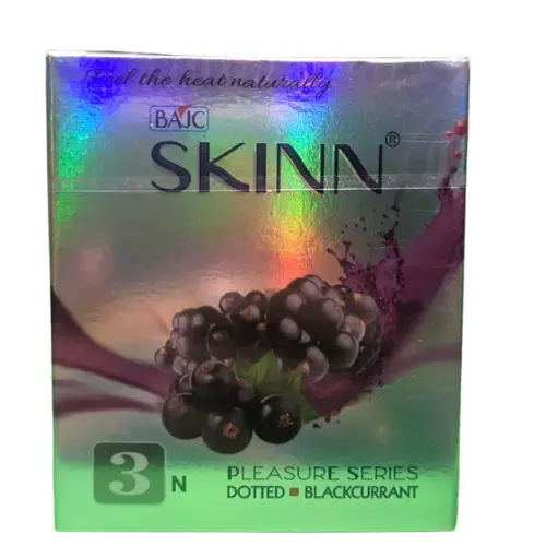 Skinn Premium Dotted Condoms (3 Pcs)