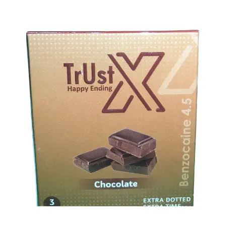 Trustex Chocolate Flavored Condoms (3 Pack)