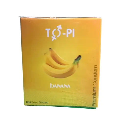 Topi Banana Flavoured Condoms
