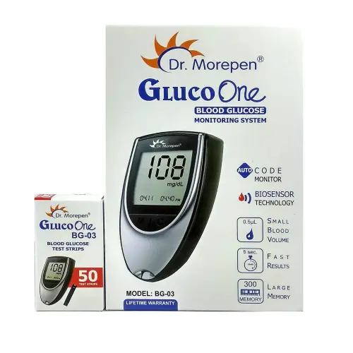 Dr. Morepen Gluco One Blood Glucose Monitoring System